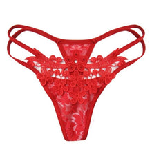 New Fashion Underwear Women Sexy Lingerie Gauze Low Waist Thongs and G String Lace Panties T-back Transparent Panties #23 GS