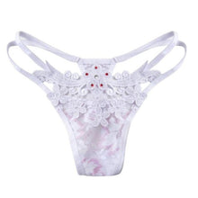New Fashion Underwear Women Sexy Lingerie Gauze Low Waist Thongs and G String Lace Panties T-back Transparent Panties #23 GS