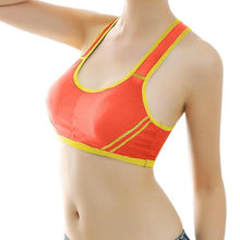 New Fashion Women Fitness Stretch Workout Tank Top Cropped Seamless Racerback Padded Fitness Crop Tops Sportswear Vest &03 GS