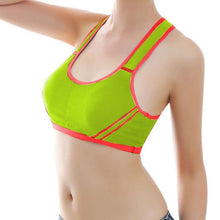 New Fashion Women Fitness Stretch Workout Tank Top Cropped Seamless Racerback Padded Fitness Crop Tops Sportswear Vest &03 GS