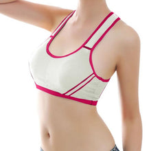 New Fashion Women Fitness Stretch Workout Tank Top Cropped Seamless Racerback Padded Fitness Crop Tops Sportswear Vest &03 GS