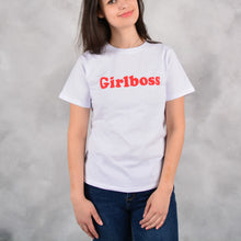 New Fashion Women Summer S-XL T shirts Female Letter Grilboss Print t-shirt Short Sleeve Plus Size Woman tops 72503 GS