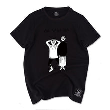 New Fashion Women T shirts Funny Letter Look What Look Print t-shirt Men Top Short Sleeve tshirt Female Unisex tops 72439 GS