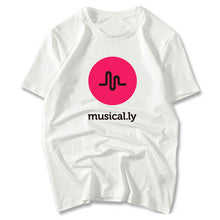 New Fashion Women T shirts Letter Print t-shirt Men Top Short Sleeve Female musical.ly tops 72237 GS