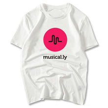 New Fashion Women T shirts Letter Print t-shirt Men Top Short Sleeve Female musical.ly tops 72237 GS
