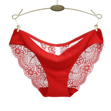 New Fashion Women lace Panties Seamless Cotton Nylon Soft Solid Women's Panties Hollow Out briefs Underwear Women S-XL #23 GS
