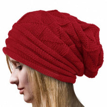 New Fasihon Women Beanies Skullies Female Knit Wool Crochet Cap Hip-Hop   Warm Hats Caps Female 6Colors #03 GS