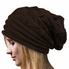 New Fasihon Women Beanies Skullies Female Knit Wool Crochet Cap Hip-Hop   Warm Hats Caps Female 6Colors #03 GS