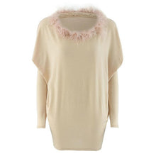 New Long Style Womens T-shirts Long Sleeve Fur Collar Batwing Sleeve Loose  Basic Ladies Tops Tee Shirt Femme #1207 GS
