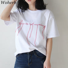 New Women Harajuku Letter Embroidery Tassel t-shirt Korean style Women Short Sleeve T shirts Female O-neck Tops Plus Size GS