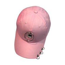 New snapback cap women Metal Ring Couple baseball cap casquette gorras hip hop Casual caps hats women baseball cap #23 GS