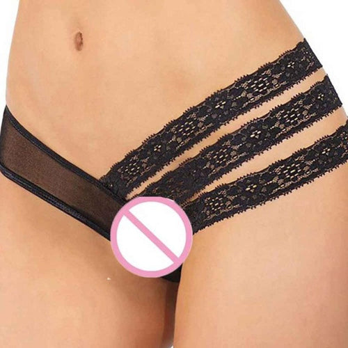 Plus Size M-3XL Underwear Women Fashion High Quality Women's Panties Underwear Women Briefs Sexy Lingerie Black #18 GS