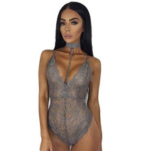 Sexy Black Lace Bodysuit Womens Backless Halter V Neck Hollow Out Bodysuits Ladies Swimsuit Bodysuits And Rompers #1212 GS