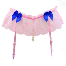 Sexy Special Pearl Pants Crotch Strap Lace Socks Fashion Body Women's Pants Stockings Galter Belts #23 GS