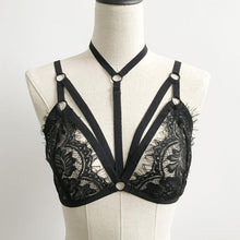 Sexy Women Bandage Halter Neck Lace Bra Bralette Bustier Crop Tops Lce Sheer Triangle Bra Tank Top Female Camis #23 GS