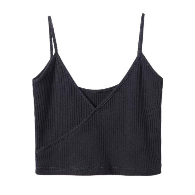 7 Colors Fashion Sexy Sleevless Tank Top Women Solid Simple DesginTop Tank Women Camis Female #63 GS
