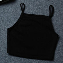 Fashion Women Knitwear Sleeveless Tank Top Women Shirt Casual Crop Tops T-Shirt Camis For Women cropped feminino #8 GS