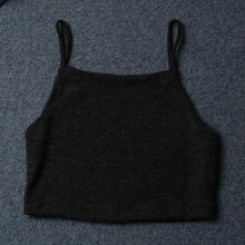 Fashion Women Knitwear Sleeveless Tank Top Women Shirt Casual Crop Tops T-Shirt Camis For Women cropped feminino #8 GS