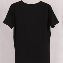 Summer New Fashion Women CODE Letter Print T Shirt Casual Woman Short Sleeve Tops O-Neck Plus Size tee 72450 GS