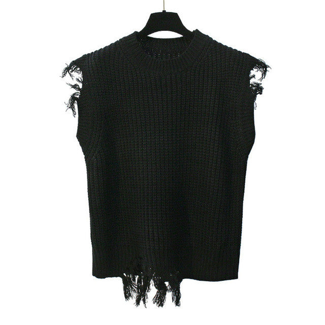 Summer New Fashion Women Summer Knitting T Shirt Casual Woman Sleeveless Tops O-neck Plus Size tee 72303 GS