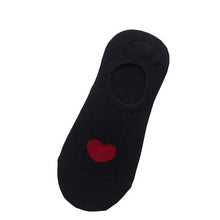 Fashion Women Love Heart Cotton Socks Casual Low Ankle Low Cut Short Socks Women Soft Cotton Calcetines #417 GS