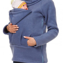 Women Autumn Winter Thicken Baby Wearing Coat Plus Size Zipper Sweatshirt For Pregant Hoodies Baby Carrier Jacket 71960 GS