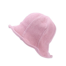 fashion sun hat female  sun hats for women large brimmed Knit sun hat folding beach Caps sombreros mujer verano #63 GS