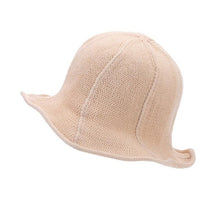 fashion sun hat female  sun hats for women large brimmed Knit sun hat folding beach Caps sombreros mujer verano #63 GS