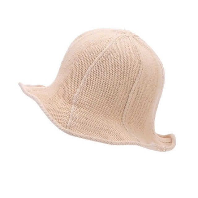 fashion sun hat female  sun hats for women large brimmed Knit sun hat folding beach Caps sombreros mujer verano #63 GS