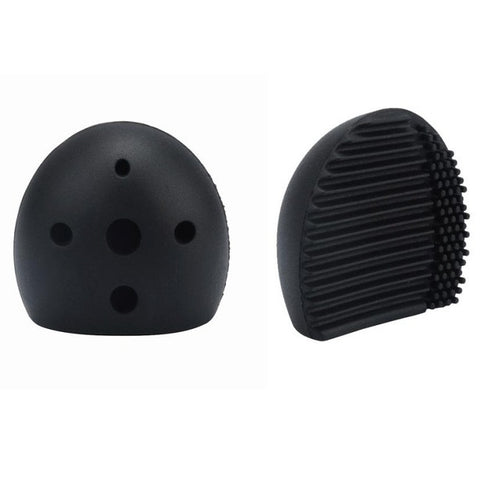 style Silicone Egg Cleaning Glove Makeup Washing Brush Drying Racks Scrubber Tool Cleaner pinceles maquillaje Anne GS
