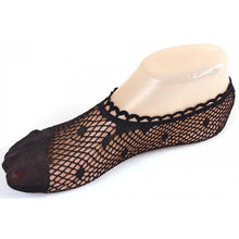 Fashion Socks Slippers Ultrathin Fishnet Mesh Elastic invisible Socks Women Shallow Mouth Stealth No Show Socks Ladies #03 GS