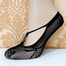 Fashion Socks Slippers Ultrathin Fishnet Mesh Elastic invisible Socks Women Shallow Mouth Stealth No Show Socks Ladies #03 GS