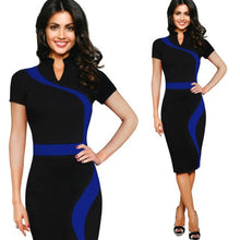 3 Colors   Dress Women Elegant Mandarin Collar Women Dress Ladies Party Pencil Work Dress Women Clothes Robe Femme GS