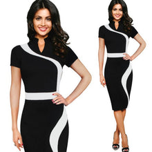 3 Colors   Dress Women Elegant Mandarin Collar Women Dress Ladies Party Pencil Work Dress Women Clothes Robe Femme GS