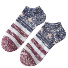3 Colors Striped Cotton Blend Men Socks Invisible Men's Low Cut Ankle Socks   Breathable Socks Thin Short Sock #1128 GS