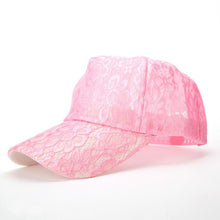 3Colors Solid Unisex  Women Baseball Cap Polyster Lace Hollow Out Sun Snapback womens hats and caps Gorras  #63 GS