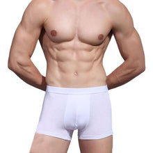 4 Colors  New Hot Men Underwear High Quality Bamboo Fiber Solid Men's Boxers Soft Underpaties Men Male Shorts Panties GS
