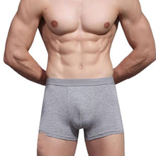 4 Colors  New Hot Men Underwear High Quality Bamboo Fiber Solid Men's Boxers Soft Underpaties Men Male Shorts Panties GS