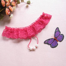 5 Colors New Fashion Sexy Ladies G String Underwear Women Pearls Thongs And Strings Intimates Underpants bragas mujer  #23 GS