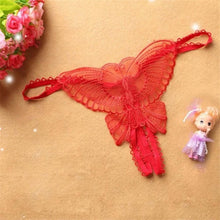 5Colors  Ladis Sexy Butterfly G-string underwear lace G String And Thongs Women transparent lingerie underpants panties #23 GS
