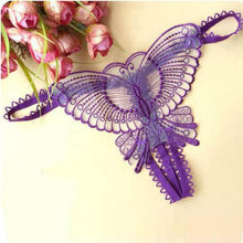 5Colors  Ladis Sexy Butterfly G-string underwear lace G String And Thongs Women transparent lingerie underpants panties #23 GS