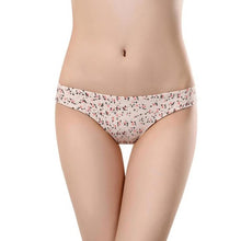 5Colors New Fashion Women Print Women Panties Seamless Low Waist Cotton Nylon Panty briefs Underwear Women #427 GS