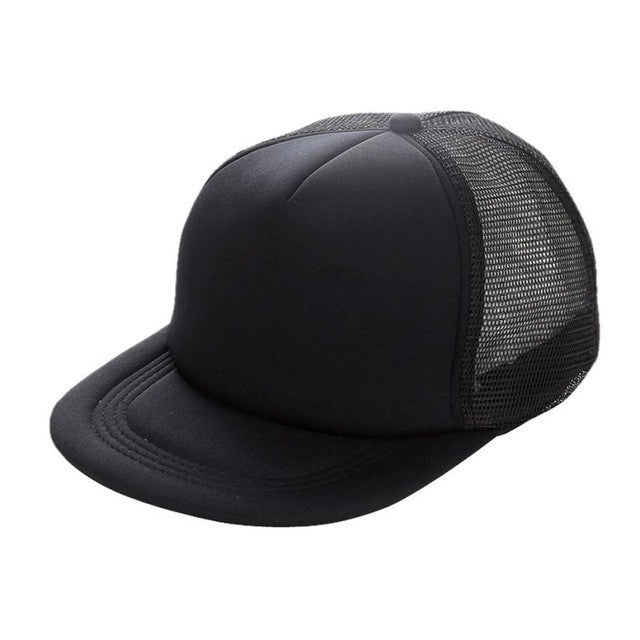 6 Colors Hats Unisex Snapback  New Fashion Mesh Women Baseball Cap Hat Adjustable Sun Hat For Men Cappelli Per Gli Uomini GS