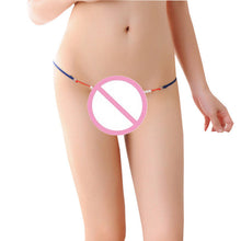 7 Colors New Sexy Women Pearl Beading G-String And Thongs Solid Low Waist Underwear Women bragas mujer #419 GS