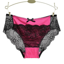 7 Colors Sexy Underwear Women Panties Cotton Blend Lace Transparent Women Panties Underwear Ladies  Culotte Femme GS
