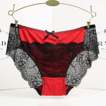 7 Colors Sexy Underwear Women Panties Cotton Blend Lace Transparent Women Panties Underwear Ladies  Culotte Femme GS