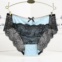 7 Colors Sexy Underwear Women Panties Cotton Blend Lace Transparent Women Panties Underwear Ladies  Culotte Femme GS