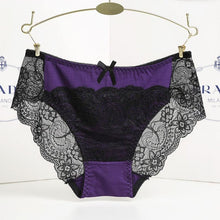 7 Colors Sexy Underwear Women Panties Cotton Blend Lace Transparent Women Panties Underwear Ladies  Culotte Femme GS