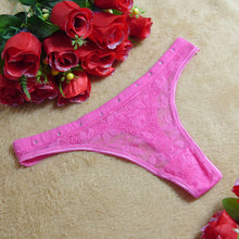 7 Colors Women Sexy Lace V-string Briefs Panties Low Waist Thongs And G-string Lingerie Underwear Women bragas mujer  # GS