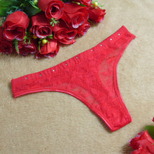 7 Colors Women Sexy Lace V-string Briefs Panties Low Waist Thongs And G-string Lingerie Underwear Women bragas mujer  # GS